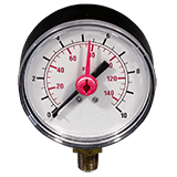 Manometer 0-10 bar, 1/8 ``